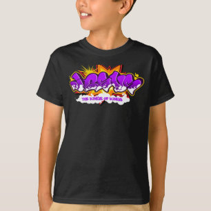 イエス・キリストのヒップホップの落書き Tシャツ