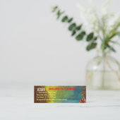 イエス・キリストのプロフィールカード スキニー名刺 (スタンド正面)