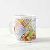 イエス・キリストのマグの100つの名前 コーヒーマグカップ (正面左)