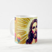 イエス・キリストのマグカップ！ コーヒーマグカップ (正面左)