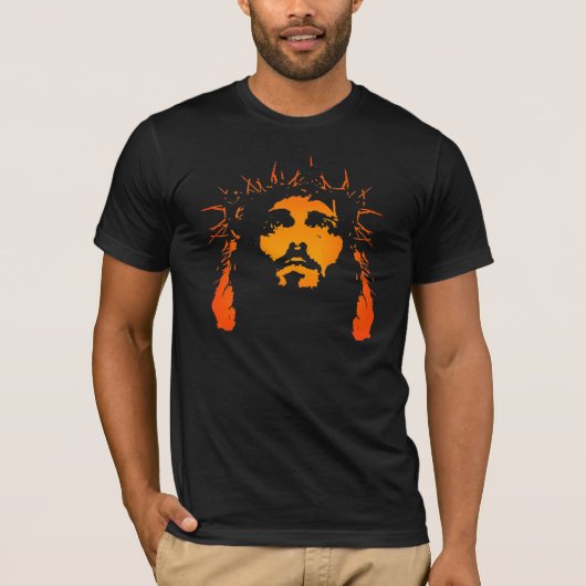 イエス・キリストのワイシャツ Tシャツ (正面)