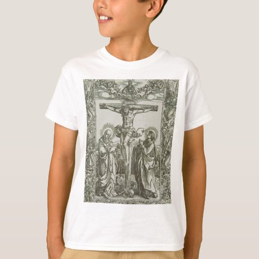 イエス・キリストの中世の十字架刑 Tシャツ (正面)