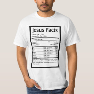イエス・キリストの事実の人のティー Tシャツ