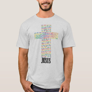 イエス・キリストの十字の名前 Tシャツ