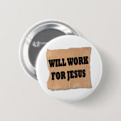 イエス・キリストの印(ボタン) 缶バッジ (正面&裏面)