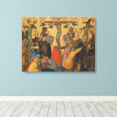 イエス・キリストの受難の絵画情念 キャンバスプリント (インサイチュ (ウッドフロア))