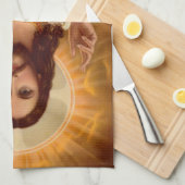 イエス・キリストの台所タオル キッチンタオル (四つ折り)