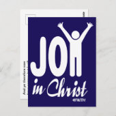 イエス・キリストの喜び ポストカード (正面/裏面)