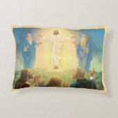 イエス・キリストの変容、ヴィンテージ宗教 アクセントクッション (裏面)