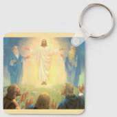 イエス・キリストの変容、ヴィンテージ宗教 キーホルダー (裏面)