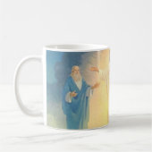 イエス・キリストの変容、ヴィンテージ宗教 コーヒーマグカップ (左)