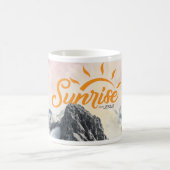 イエス・キリストの変形させるマグとの日の出 モーフィングマグカップ (中央)