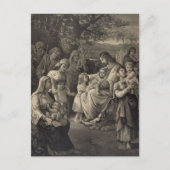 イエス・キリストの天恵の郵便はがき ポストカード (正面)