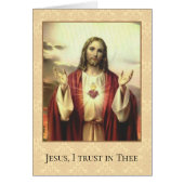 イエス・キリストの宗教ヴィンテージの神聖なハート (正面)