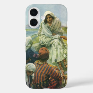 イエス・キリストの山上の説教, ヴィンテージ宗教 iPhone 16ケース
