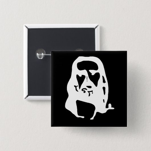 イエス·キリストの幻影 缶バッジ (正面&裏面)