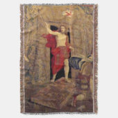 イエス・キリストの復活のブランケット スローブランケット (正面縦)