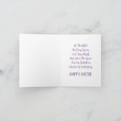 イエス・キリストの復活を祝う  イースター カード (内部)