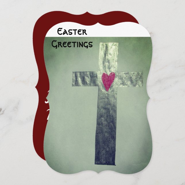 イエス・キリストの復活祭 フラットカード (正面/裏面)