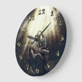 イエス・キリストの復活 ラージ壁時計 (傾斜)