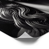 イエス・キリストの思いやりのある愛の目 ポスター (角)