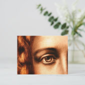 イエス・キリストの愛なる目 ポストカード (スタンド正面)