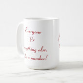 イエス・キリストの最初マグ コーヒーマグカップ (正面左)