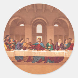 イエス・キリストの最後の晩餐 ラウンドシール