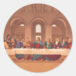 イエス・キリストの最後の晩餐 ラウンドシール