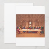 イエス・キリストの最後の晩餐 招待状 (正面/裏面)