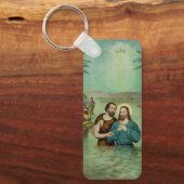 イエス・キリストの洗礼 キーホルダー (正面)