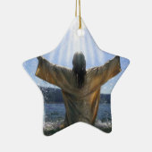 イエス・キリストの洗礼 セラミックオーナメント (右)