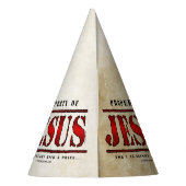 イエス・キリストの特性 パーティーハット (裏面)