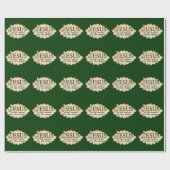 イエス・キリストの理由の季節のクリスマスのギフトの包装紙 ラッピングペーパー (フラット)