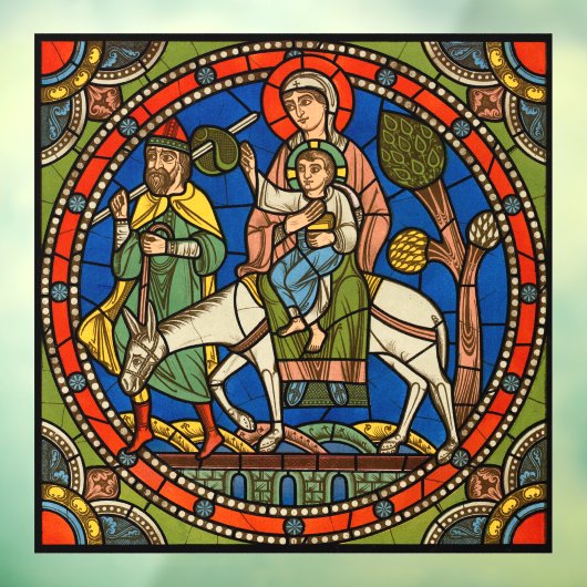 イエス・キリストの生涯と聖家族のシャルトル ウィンドウサイン (シート3)