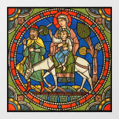 イエス・キリストの生涯と聖家族のシャルトル ウィンドウサイン (シート)