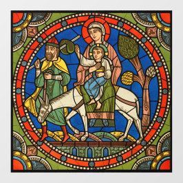 イエス・キリストの生涯と聖家族のシャルトル ウィンドウサイン