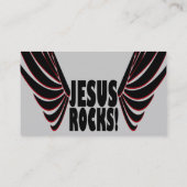 イエス・キリストの石 名刺 (裏面)