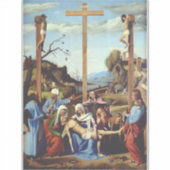 イエス・キリストの磔刑 イコン聖画 シール (正面)