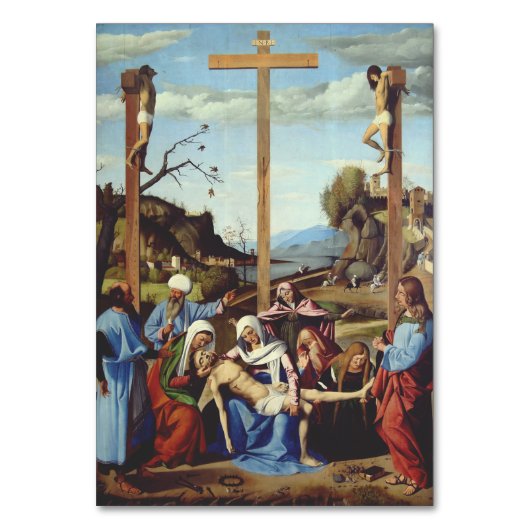 イエス・キリストの磔刑 イコン聖画 テーブルナンバー (正面)