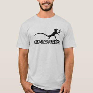 イエス・キリストの神聖なトカゲVer.2 Tシャツ