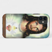 イエス・キリストの神聖なハートの木製フレーム29カスタマイズ可能なP Case-Mate iPhoneケース (裏面(横))