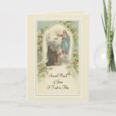 イエス・キリストの神聖なハートはSt Margaretメリーを約束します カード (正面)