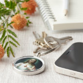 イエス・キリストの神聖なハート キーホルダー (側面)