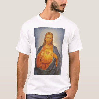 イエス・キリストの神聖なハート Tシャツ