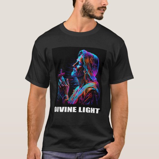 イエス・キリストの聖なる光 Tシャツ (正面)
