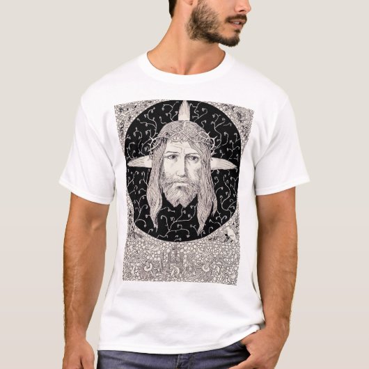 イエス・キリストの聖顔 Tシャツ (正面)