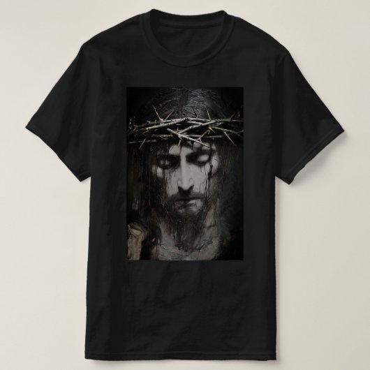 イエス・キリストの肖像 (#1) Tシャツ (デザイン正面)