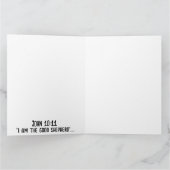 イエス・キリストの良い羊飼いのブランククリスチャン挨拶カード カード (内部)