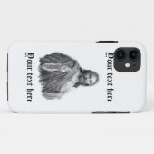 イエス・キリストの芸術の手塗りのiPhone 5の場合のテンプレート Case-Mate iPhoneケース (裏面(横))